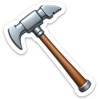 croisement de marteau sticker