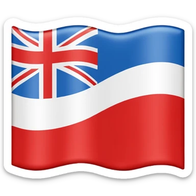 Sealand flag sticker