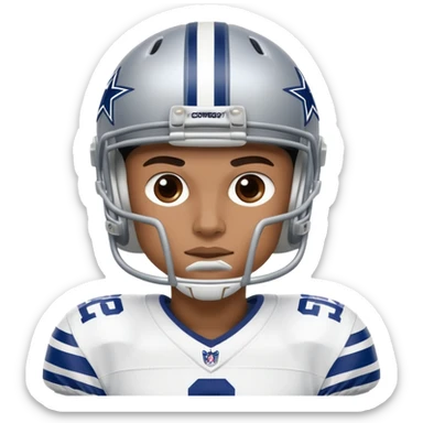 Dallas cowboys sticker