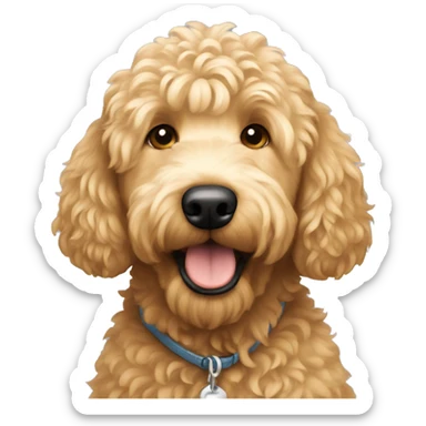 Golden doodle  sticker