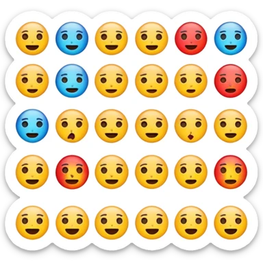 Inappropriate emojis sticker