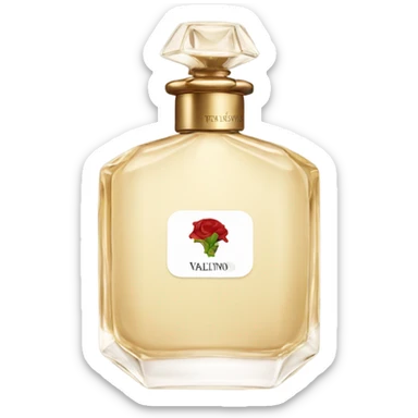 Valentino perfume  sticker