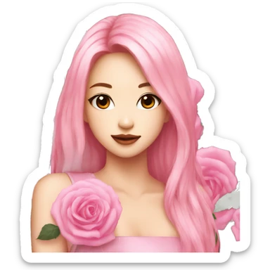 Rose blackpink  sticker