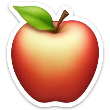 Apple logo emoji sticker
