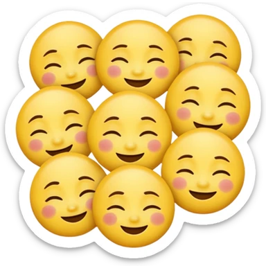 a dreaming emojis sticker