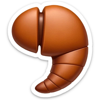 Vibrating liver emoji sticker