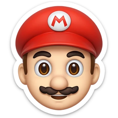 Mario x jul signe  sticker