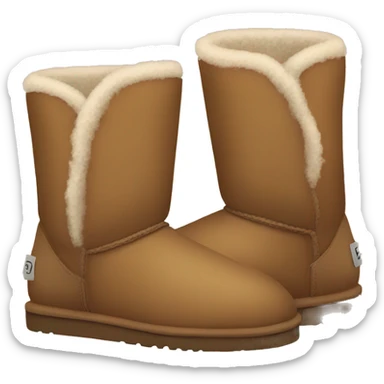 Pair of uggs sticker