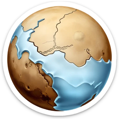 Planet pluto sticker