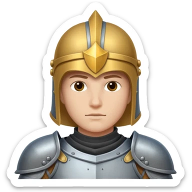 Human Paladin sticker