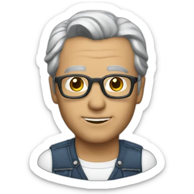 Jean claude van dame sticker