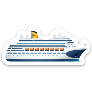 Navire de croisière sticker
