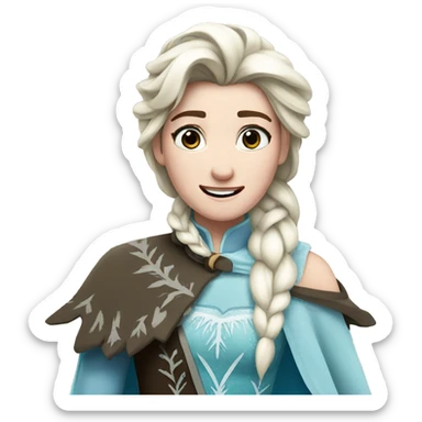 Frozen sticker