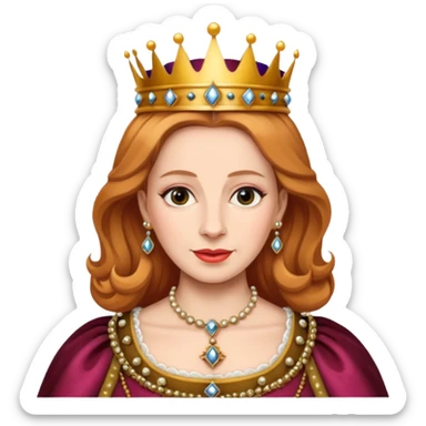 queen elizabeth 1 sticker