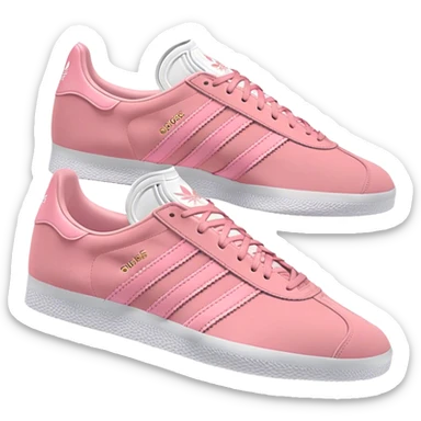 Adidas Gazelle Schuhe pink  sticker