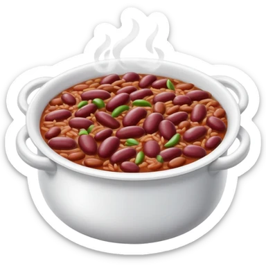 Red beans and rice  sticker