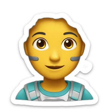 Maya l’abeille emojis humain sticker