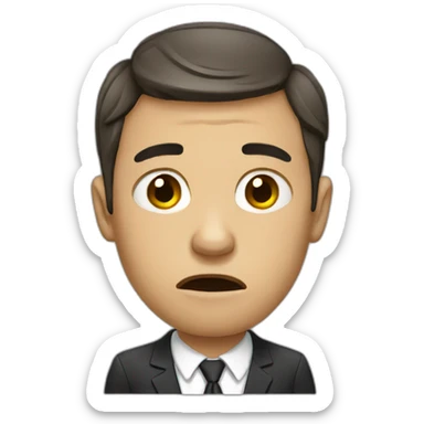 crying lawyer sticker