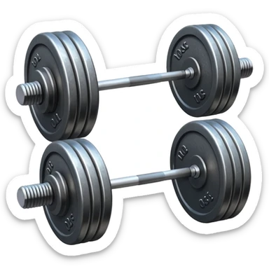 Barbell sticker