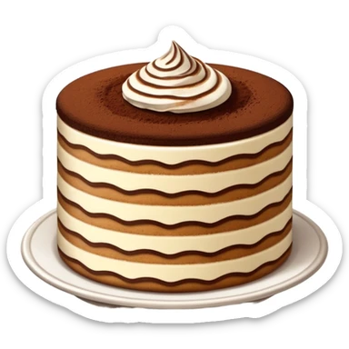 Tiramisu sticker