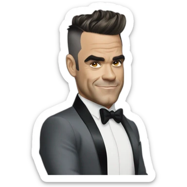 robbie williams sticker