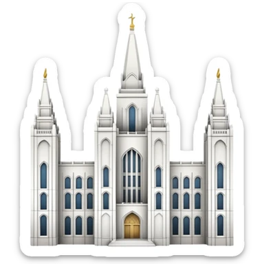LDS Salt Lake Temple sticker
