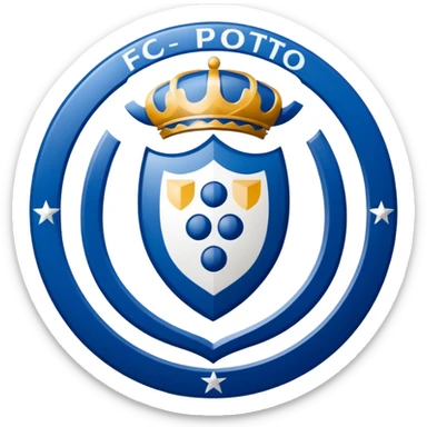 fc porto football team logo emoji sticker
