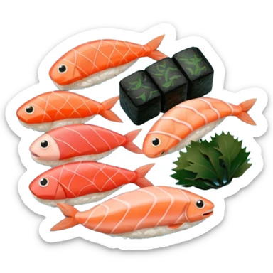 sushi  sticker