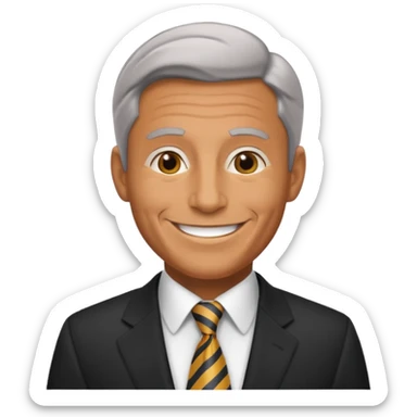 Futre ex-jogador de futebol sticker