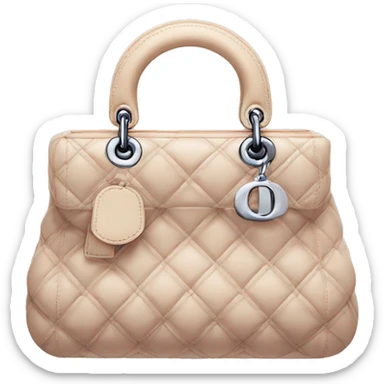Dior bag sticker