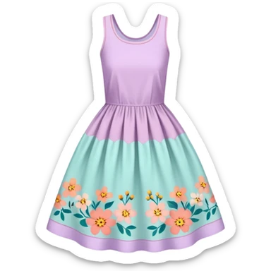 summer dress sticker