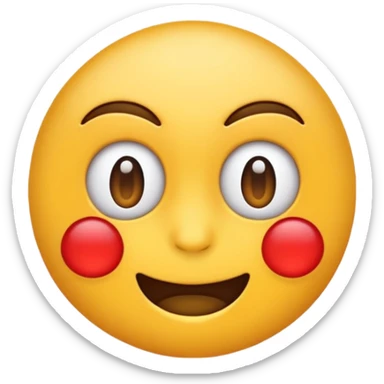 Emoji getting bold test sticker