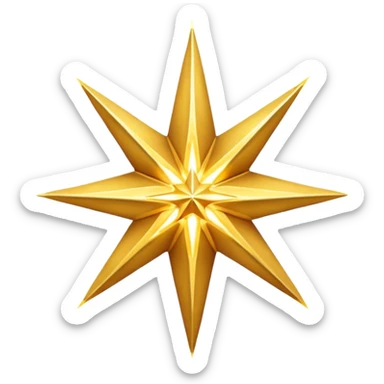 Wisdwisdom justice 8 star sticker