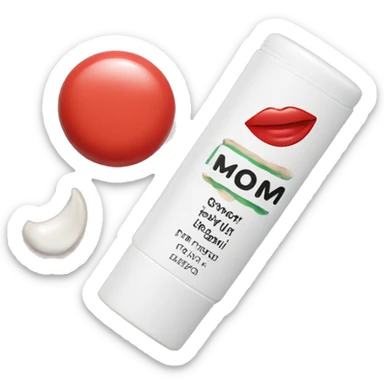 lip balm with label sticker