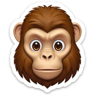 an ape sticker