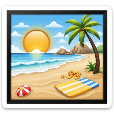 beach sticker