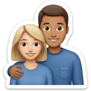 me and my boyfriend sticker