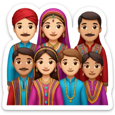  sindhi cultural day sticker