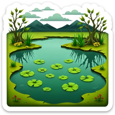 Zombie ponda sticker