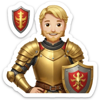 je voudrais des emoji sur le thème médiévale kaamelott chevalier dans un contexte d'un serveur discord dédié à league of legends sticker
