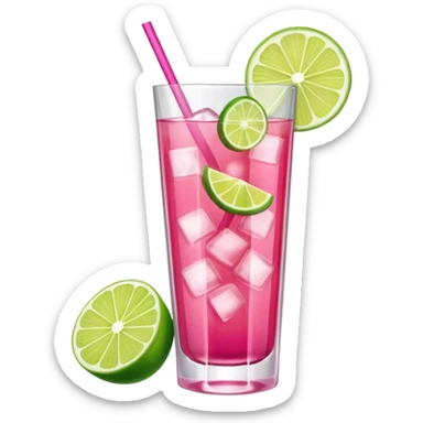 pink coctail ultra hd sticker