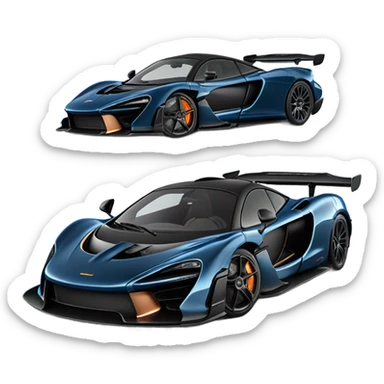 McLaren senna sticker