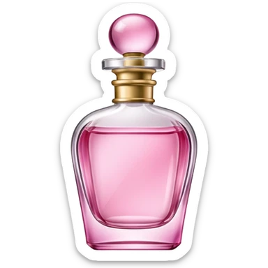 perfume pink sticker