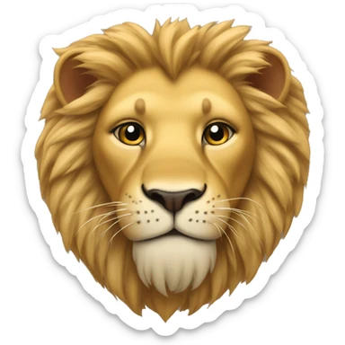 foot and toes of a lion sticker