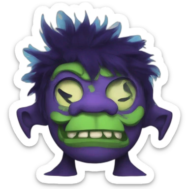 Homestuck troll sticker