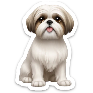 Shih tzu sticker