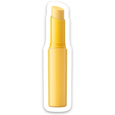 yellow makeup concealer packaging sticker