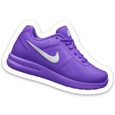 violet nike sticker