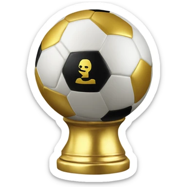 Bota de oro fútbol  sticker