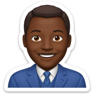 emoji of mel king from "the Pitt" series sticker
